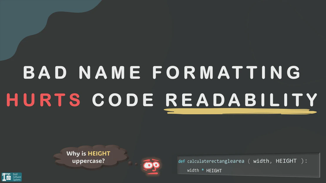 You Should Format Names in Your Code